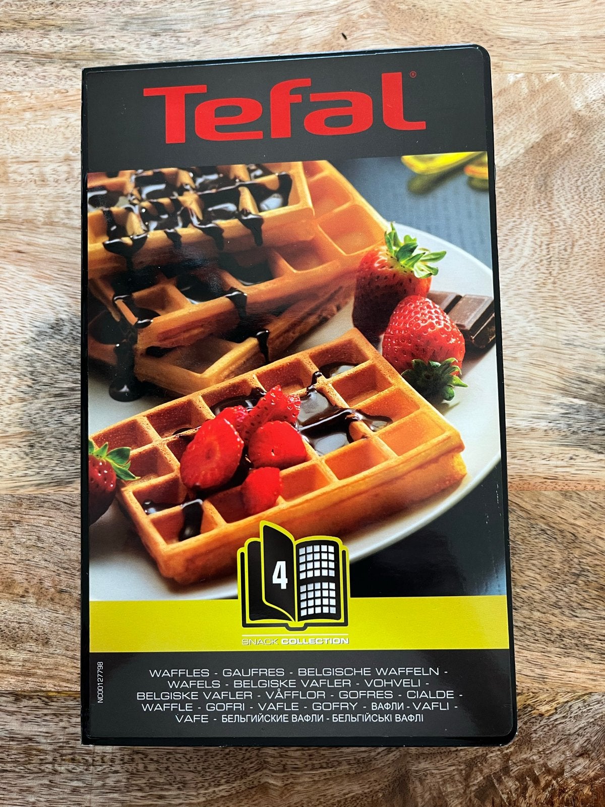 Tefal Snack Collection Wafelijzer - Nieuw in doos, Ophalen of Verzenden, Uitneembare platen, Nieuw
