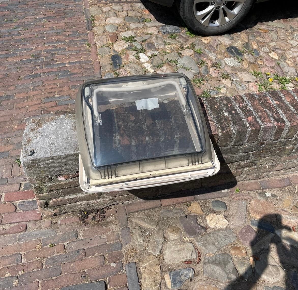 Dakluik voor caravan of camper, Ophalen, Gebruikt