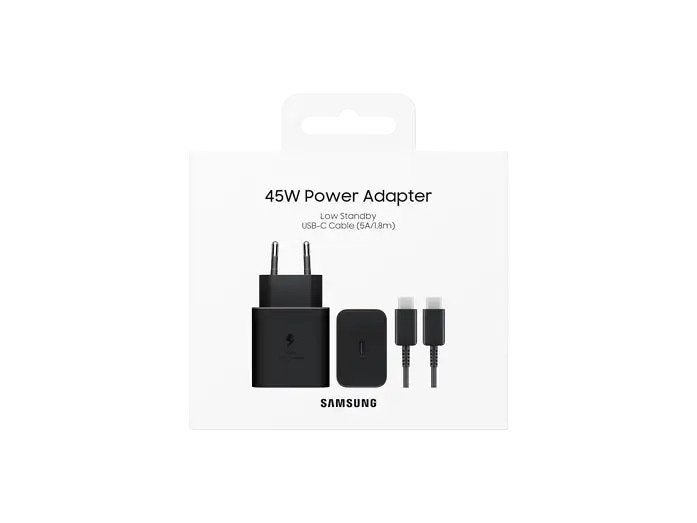 Nieuwe Samsung fastcharger snellader 45W + 1,8M kabel, Telecommunicatie, Ophalen, ., Nieuw, .