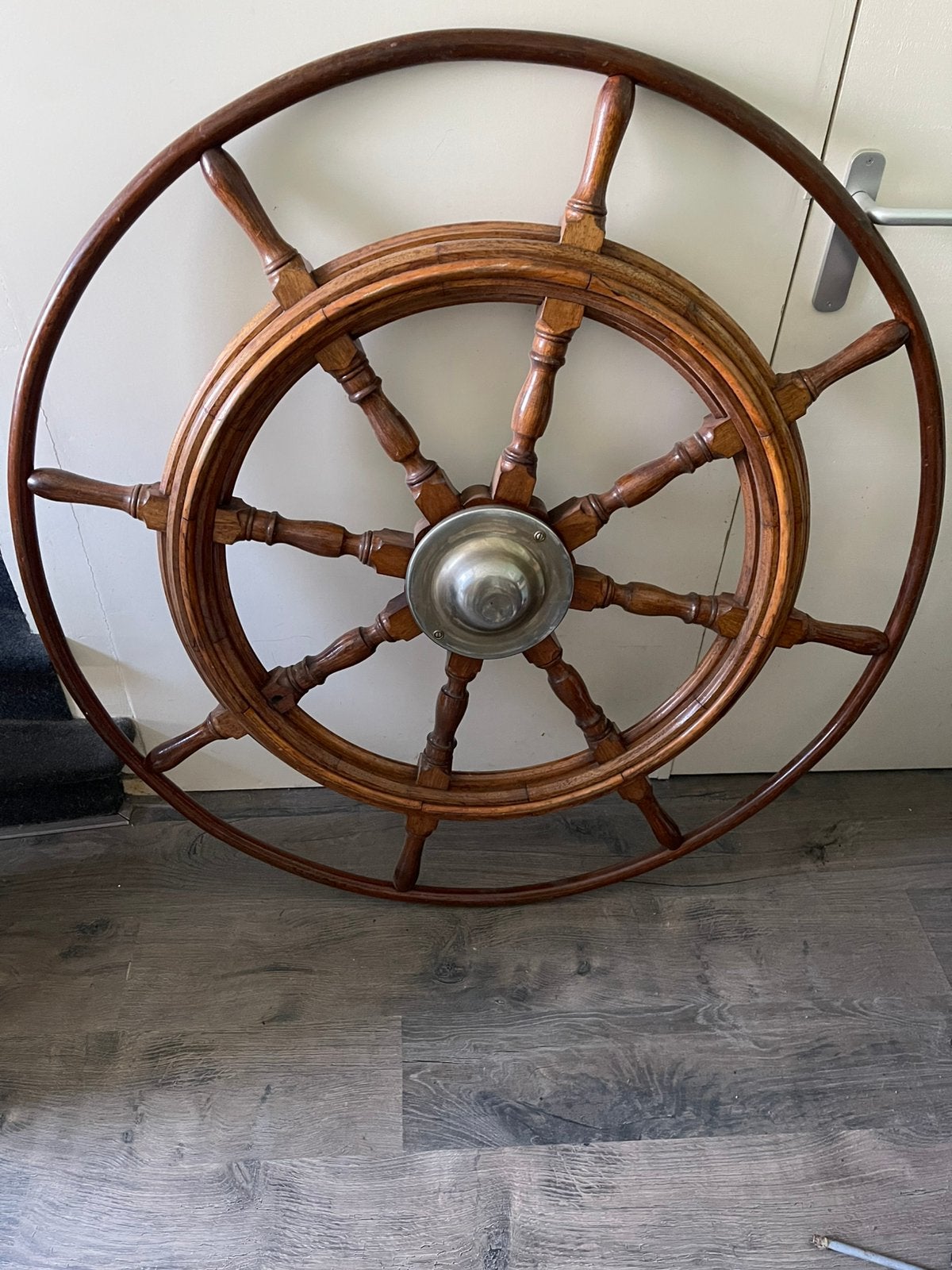 Antiek stuurrad, Verzenden, Gebruikt, Zeilboot of Motorboot