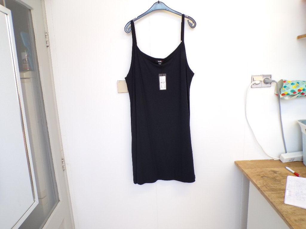 Donkerblauwe A-lijn spaghetti top Yesta 4 - 54/56 nieuw!, Kleding | Dames, Blauw, Nvt, Nvt, Nvt