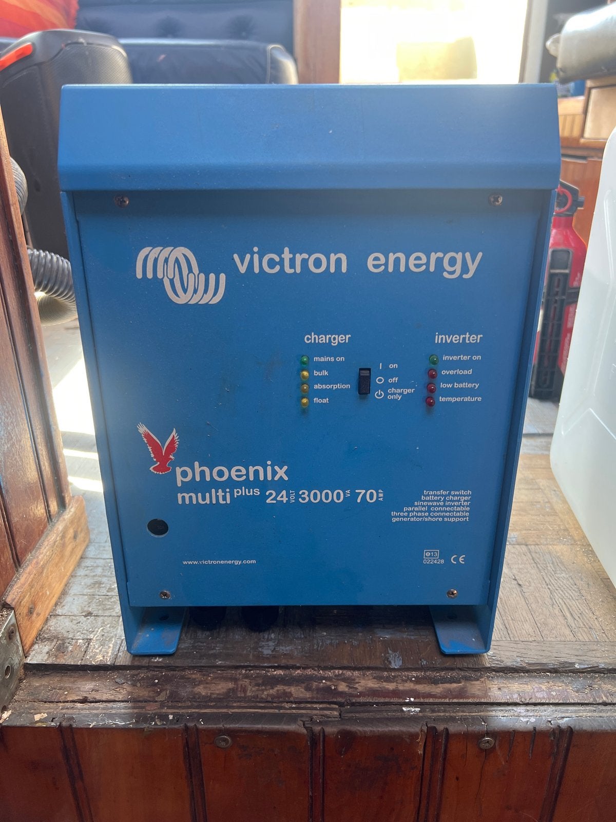 Victron Energy Phoenix MultiPlus 24/3000/70 Omvormer/Lader, Ophalen, Gebruikt