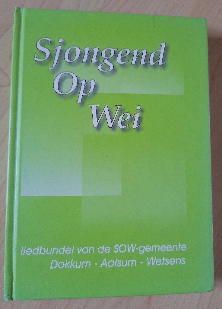 SJONGEND OP WEI   LIEDBUNDEL, Ophalen of Verzenden, Zo goed als nieuw