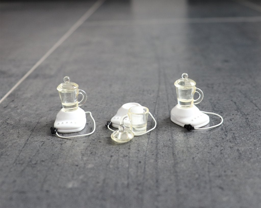 Blender met kan en deksel keuken miniatuur nieuw 1:12 Wit, Ophalen of Verzenden, Nieuw, Decoratie