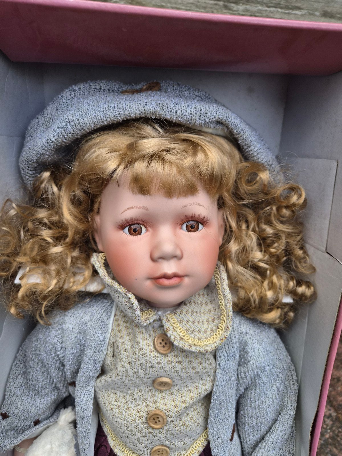 Adèle Creation Paris Porseleinen Pop - Limited Edition, Verzamelen, Poppen, Ophalen, Nieuw, Pop