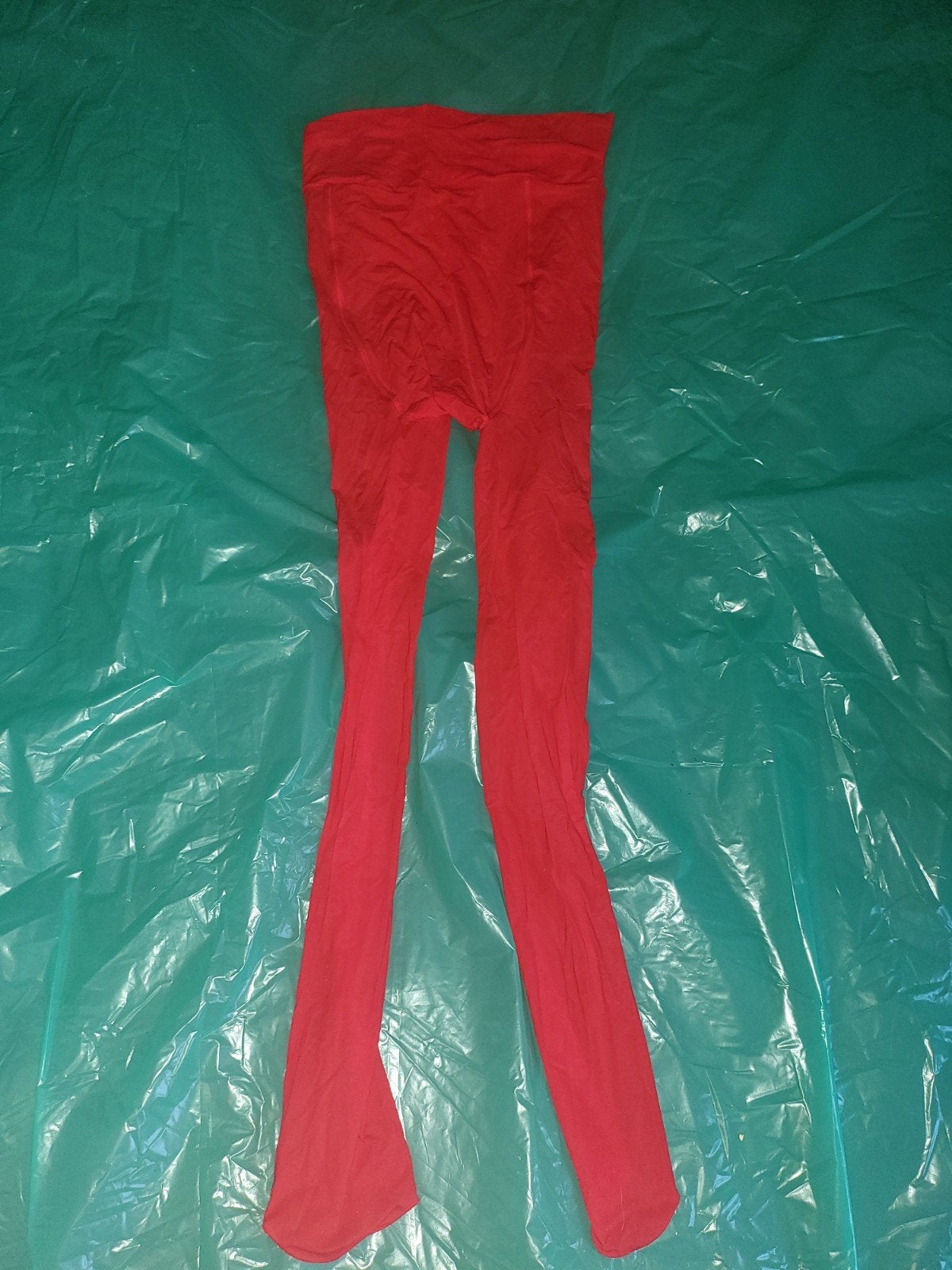 Rode panty maat L, Ophalen of Verzenden, Maat 44/46 (L), Panty, Gedragen