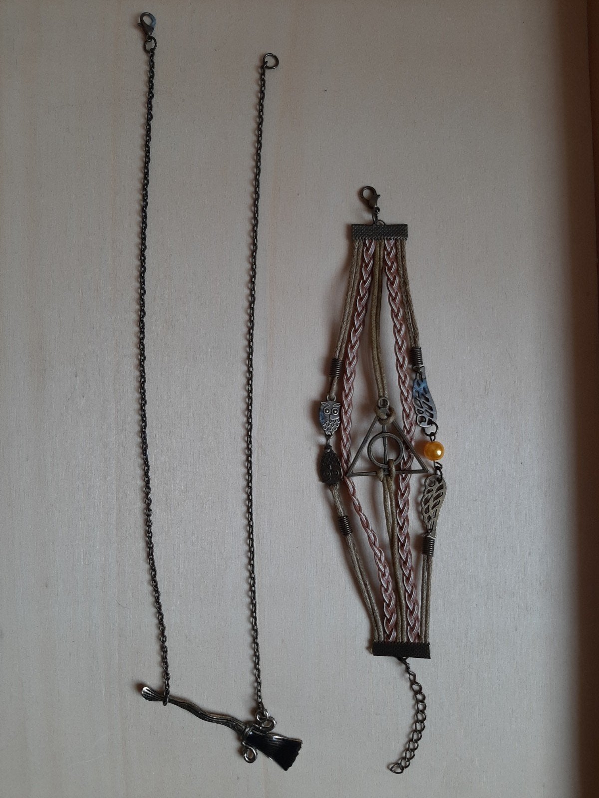 harry potter armband en ketting, Ophalen, Zo goed als nieuw, Gebruiksvoorwerp