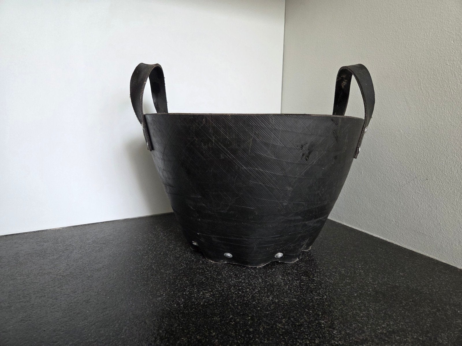 Stoere rubber mand, Ophalen of Verzenden, Zo goed als nieuw, Overige vormen, Overige materialen