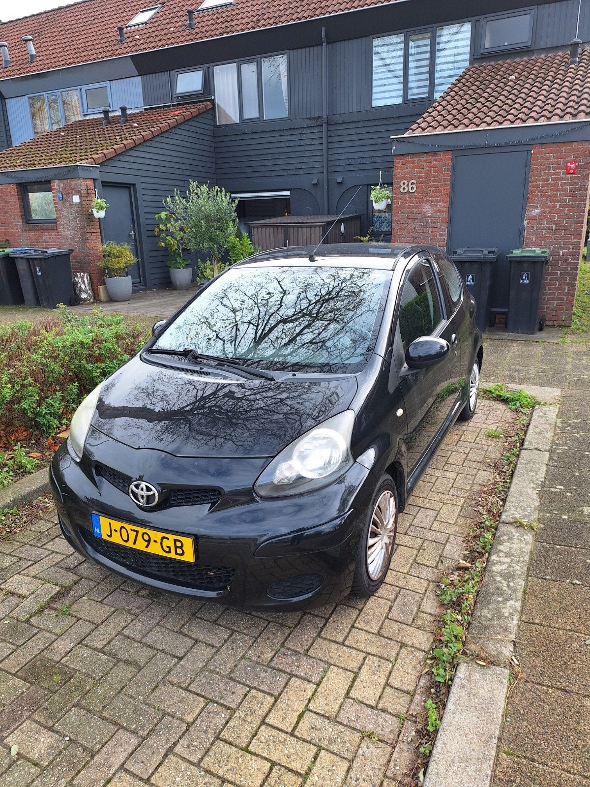 Toyota Aygo 1.0 12V Vvt-i 3DRS MMT 2009 Zwart, Voorwielaandrijving, 4 stoelen, Handgeschakeld, Particulier