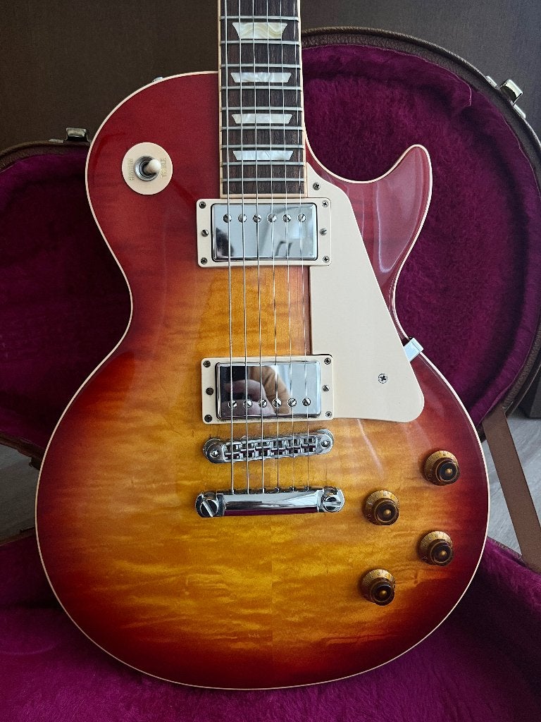 2011 Gibson Les Paul Standard Plus AAA Flame Top - Mint, Muziek en Instrumenten, Ophalen, Gebruikt, Solid body, Gibson