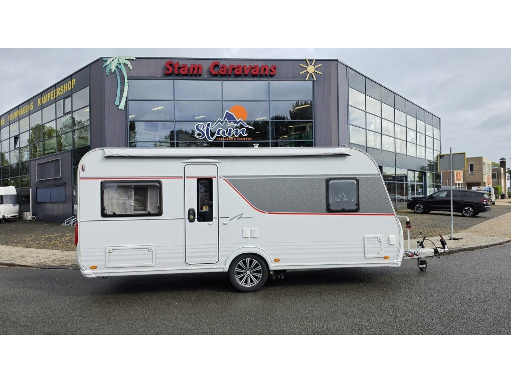 Bürstner Averso 490 TS vloerverw voortent mover, Rondzit, 4 tot 5 meter, Mover, Tot en met 5