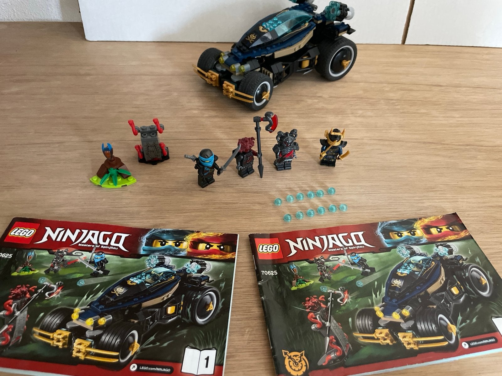 Lego Ninjago 70625 Samurai V X-1 Ninja Tuner, Kinderen en Baby's, Speelgoed | Duplo en Lego, Lego, Ophalen of Verzenden, Zo goed als nieuw