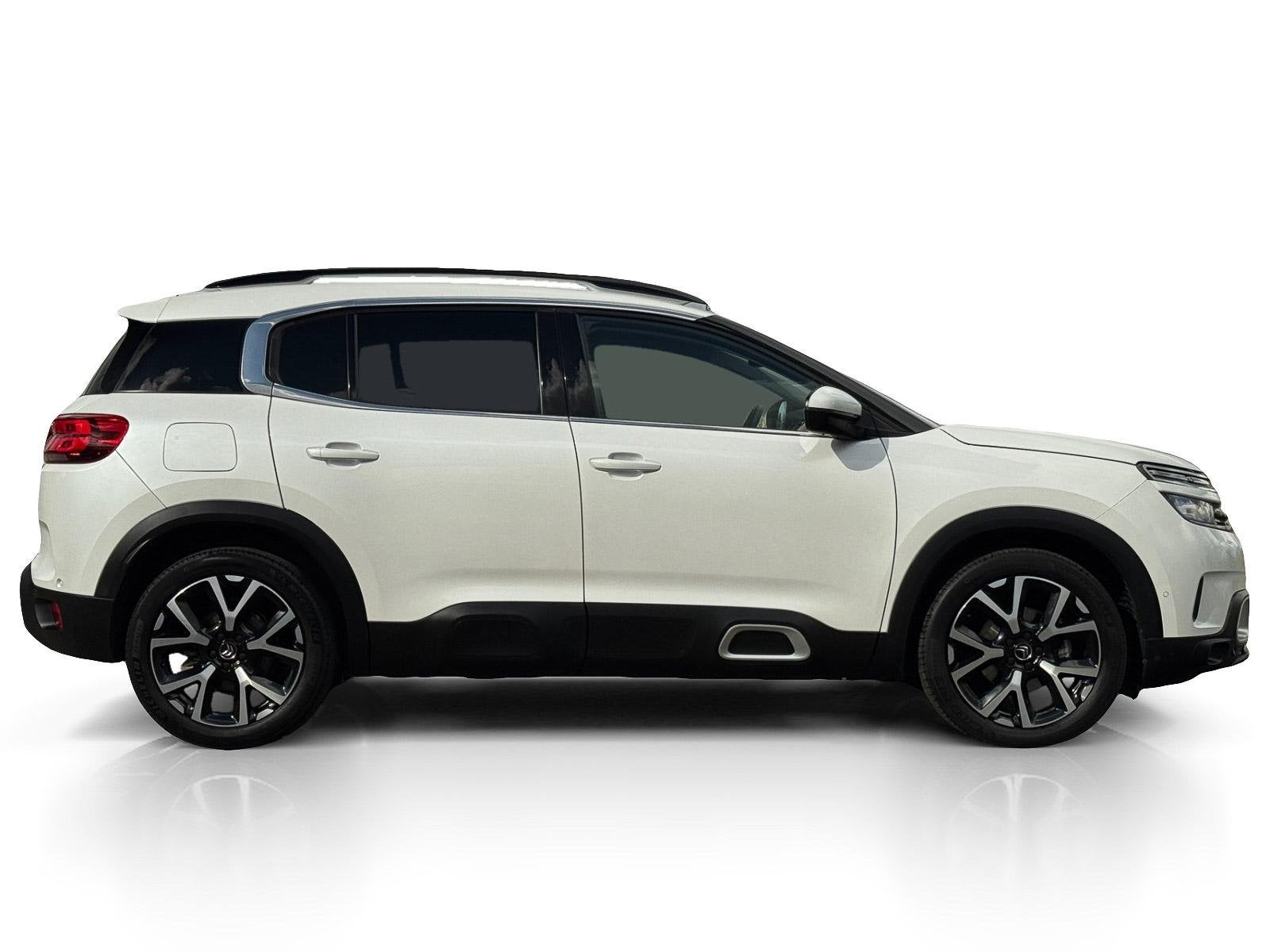 Citroen C5 Aircross 1.2 Turbo Shine ✅ Trekhaak ✅ LED ✅, Voorwielaandrijving, 1350 kg, Stof, Gebruikt
