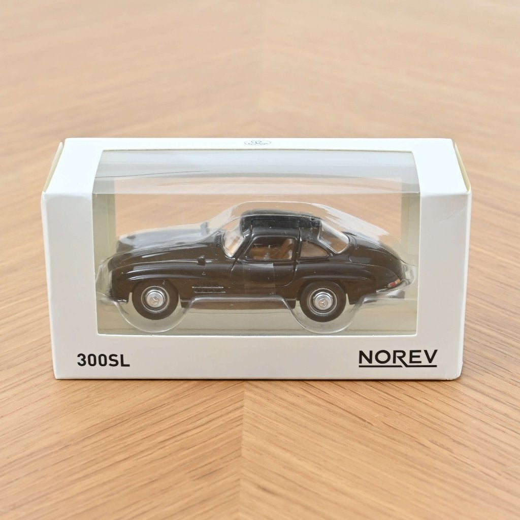Norev 1:43 Mercedes Benz 300 SL 1954 Black Jet car, Norev - Jet Car, -, Nieuw, Norev