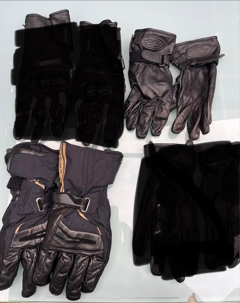 Motorhandschoenen - 2 paar, Motoren, Ophalen, Tweedehands, Dames, Handschoenen