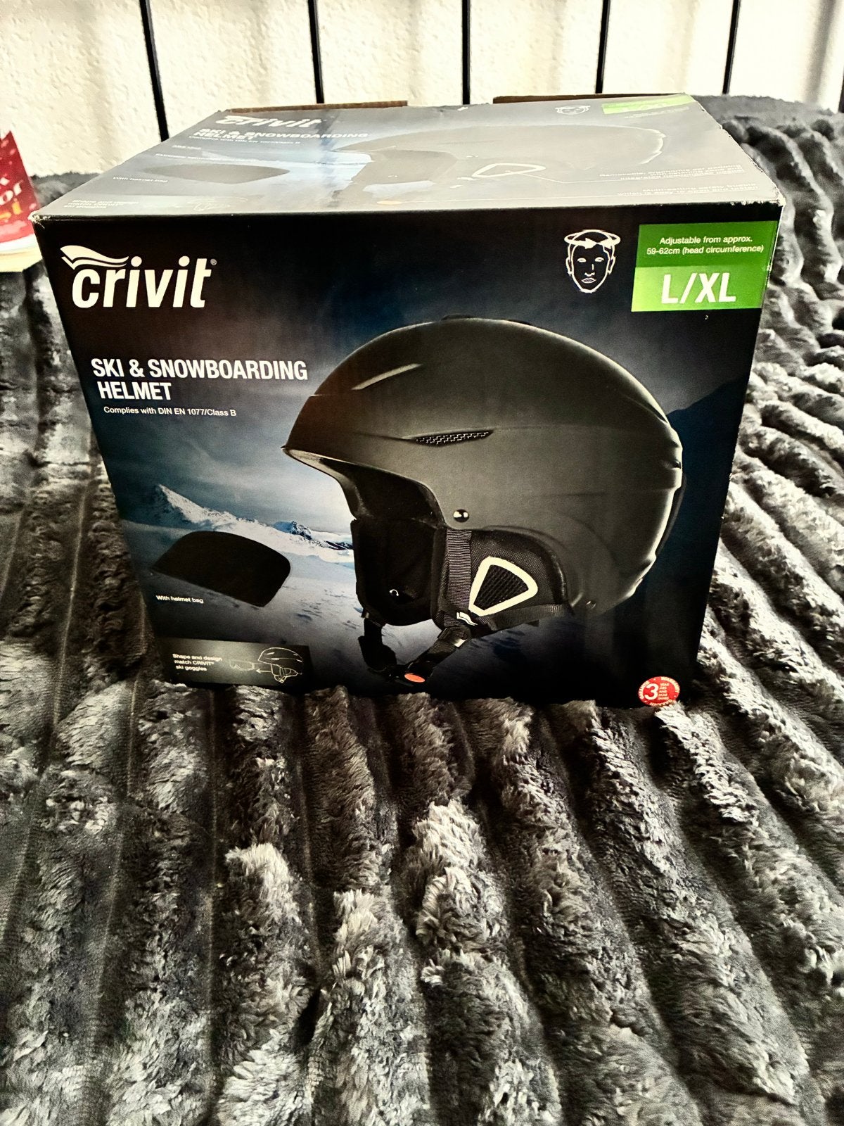 Crivit Ski- en Snowboardhelm L/XL - Nieuw in doos, Overige merken, Overige typen, Nieuw, Ophalen of Verzenden