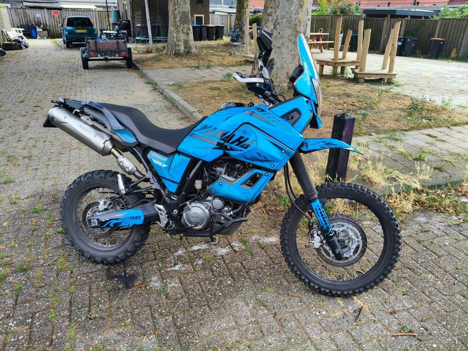 Yamaha XT660Z Tenere met vele extra's, Motoren, Onderdelen | Yamaha, Ophalen, Gebruikt
