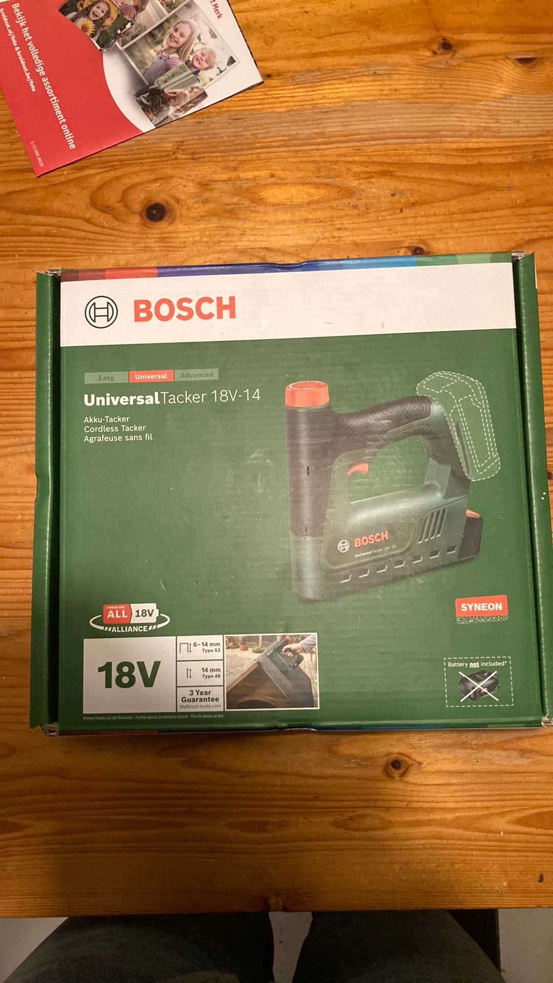 Bosch Universal Tacker / nietpistool, Ophalen, Zo goed als nieuw