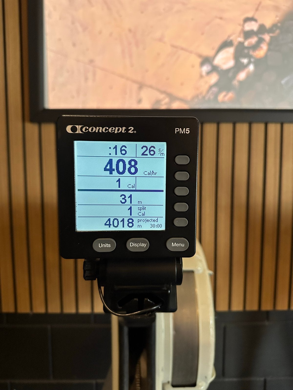 Concept 2 Roeier met PM5 monitor, Ophalen, Gebruikt, Armen, Roeitrainer