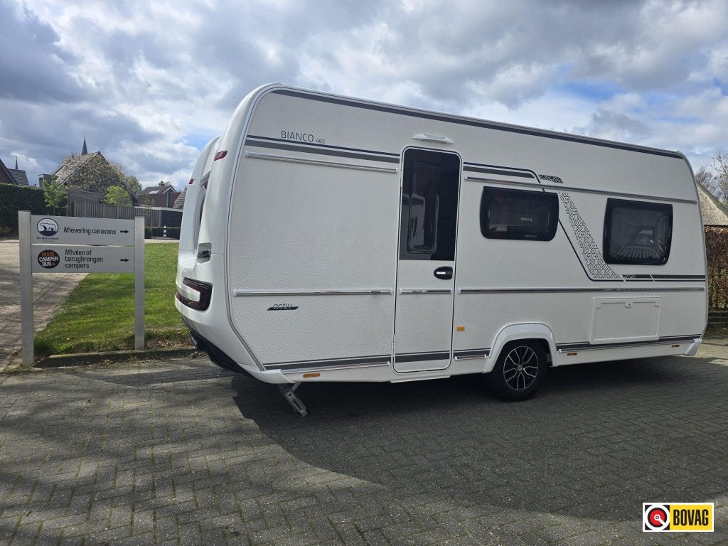 Fendt Bianco 465 SGE met nieuwe mover en verzw. as 1800kg, Caravans en Kamperen, Schokbreker, Tot en met 2, Bedrijf, Overige typen