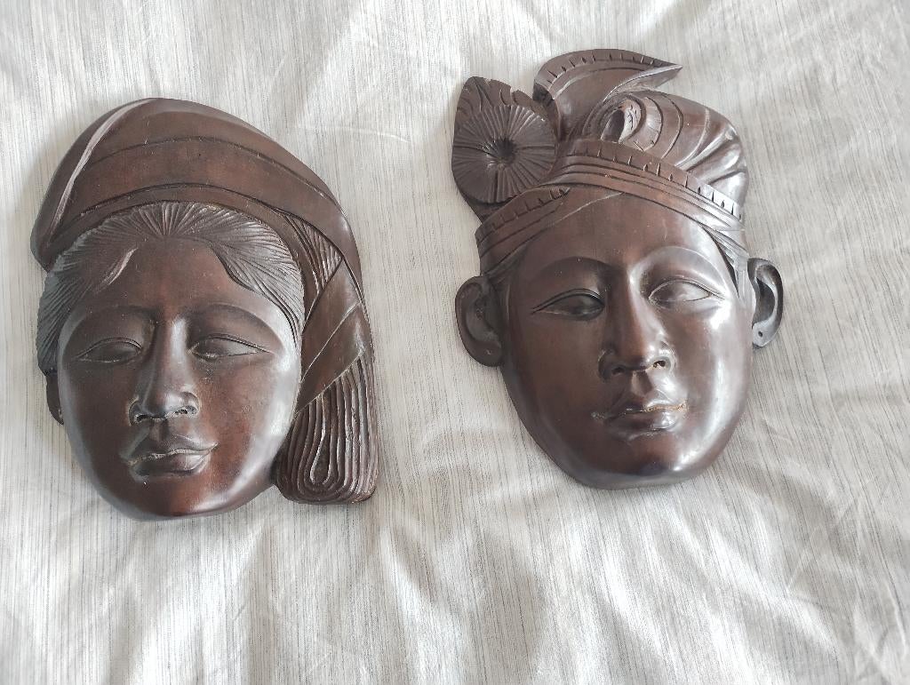 Houtsnijwerk Indonesisch, Java, Antiek en Kunst, Kunst | Beelden en Houtsnijwerken, Overige onderwerpen, Houtsnijwerk, Minder dan 20 cm
