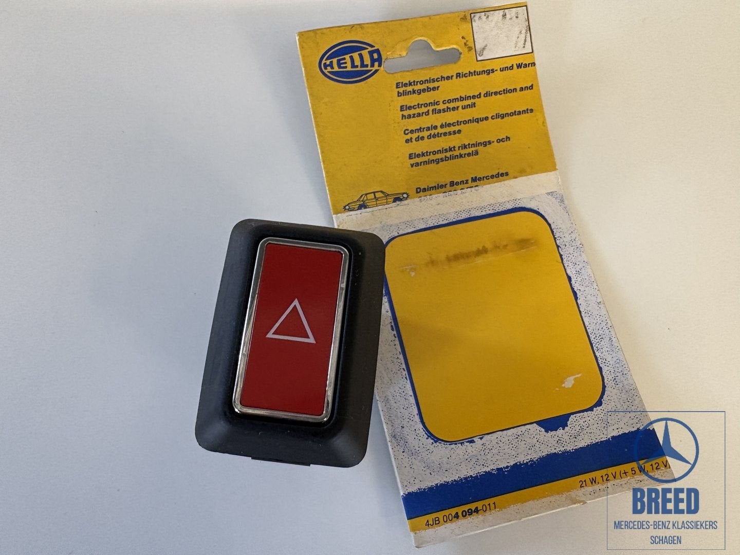 NOS alarmlichtschakelaar voor Mercedes-Benz R107 W123, Auto-onderdelen, -, Nieuw, Ophalen of Verzenden, -