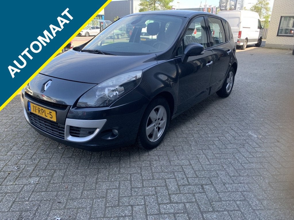 Renault Scénic 2.0 Dynamique AUTOMAAT (bj 2011), Euro 5, Gebruikt, 4 cilinders, Zilver of Grijs