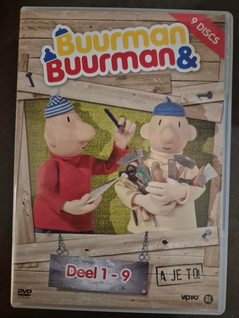 Buurman & Buurman DVD Box - Deel 1 t/m 9 (9 Discs), Cd's en Dvd's, Dvd's | Kinderen en Jeugd, Alle leeftijden, Boxset, Ophalen of Verzenden