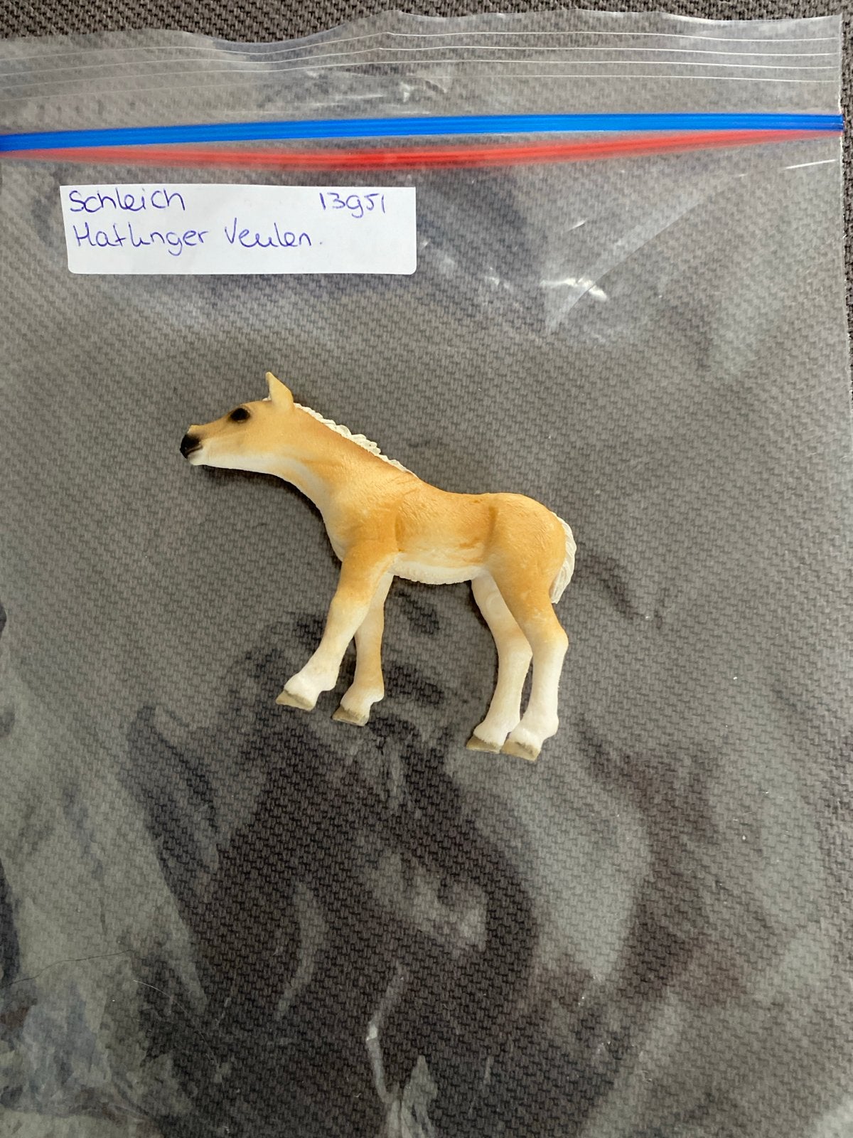 Schleich Haflinger Veulen 13951 - Zo goed als nieuw, Ophalen of Verzenden, Zo goed als nieuw, Paard, Beeldje of Figuurtje