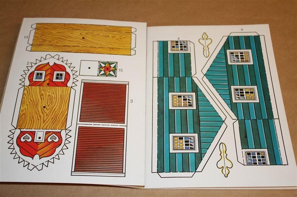 Make-a-model Windmill. Bouwplaat-boek., Ophalen of Verzenden, Gelezen, Overige onderwerpen