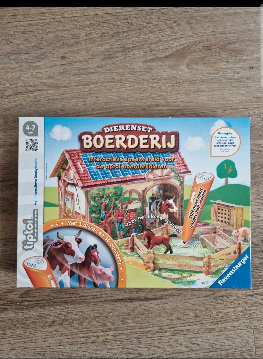 Tiptoi Dieren Boerderij - Interactieve Speelwereld, Ophalen of Verzenden, Gebruikt, Bouwen, Met geluid