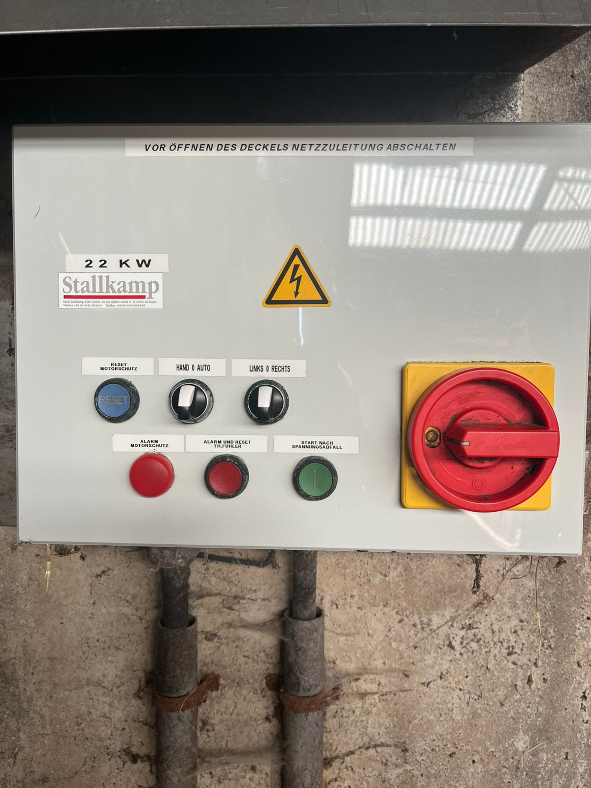 Stallkamp mestmixer 22 KW met schakelkast, Dieren en Toebehoren