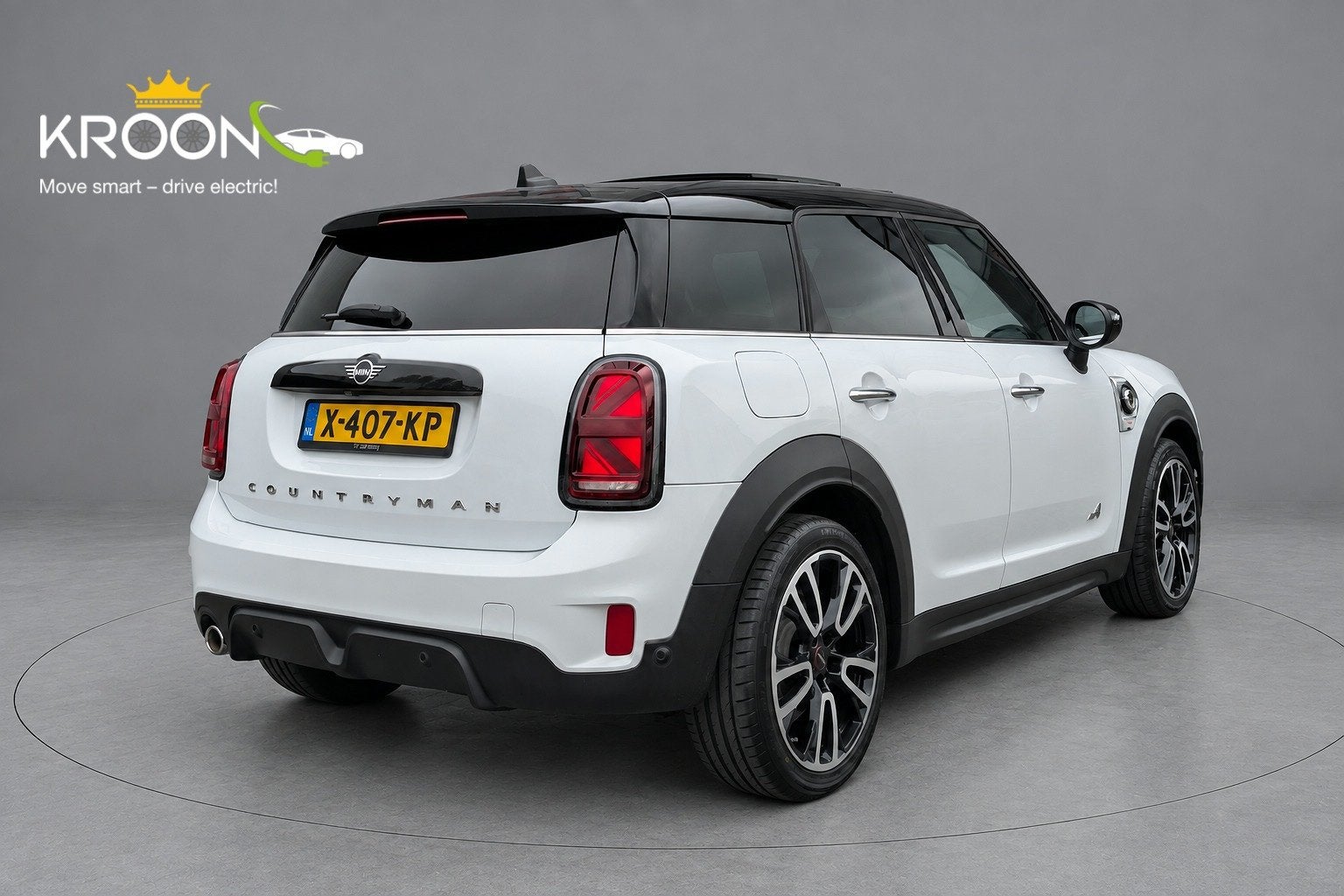 MINI Countryman 1.5 Cooper SE ALL4 PHEV Chili JCW Panorama H, Automaat, Gebruikt, Met garantie (alle), Wit