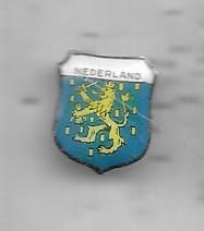NEDERLAND EMAILE NEDERLANDSE LEEUW BROCHE SPELD, Verzamelen, Speldjes, Pins en Buttons, Ophalen of Verzenden, Gebruikt, Stad of Land