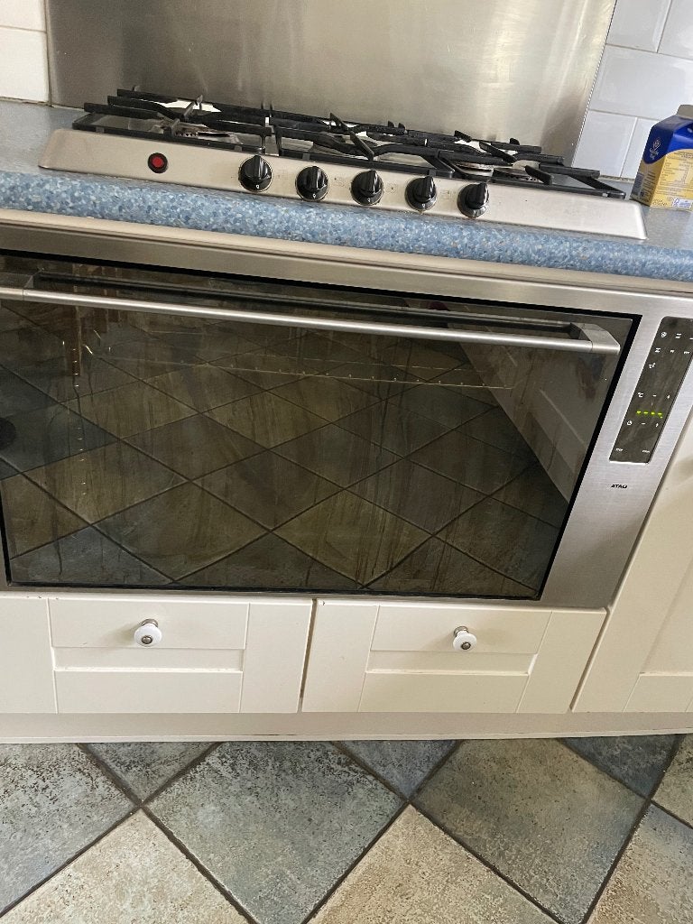 ATAG inbouw oven, Ophalen, 45 tot 50 cm, Gebruikt, Hete lucht