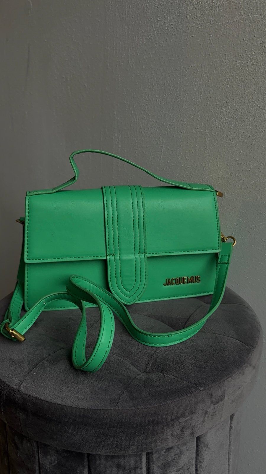 Jacquemus tas, Sieraden, Tassen en Uiterlijk, Ophalen of Verzenden, Zo goed als nieuw, Groen, Schoudertasje
