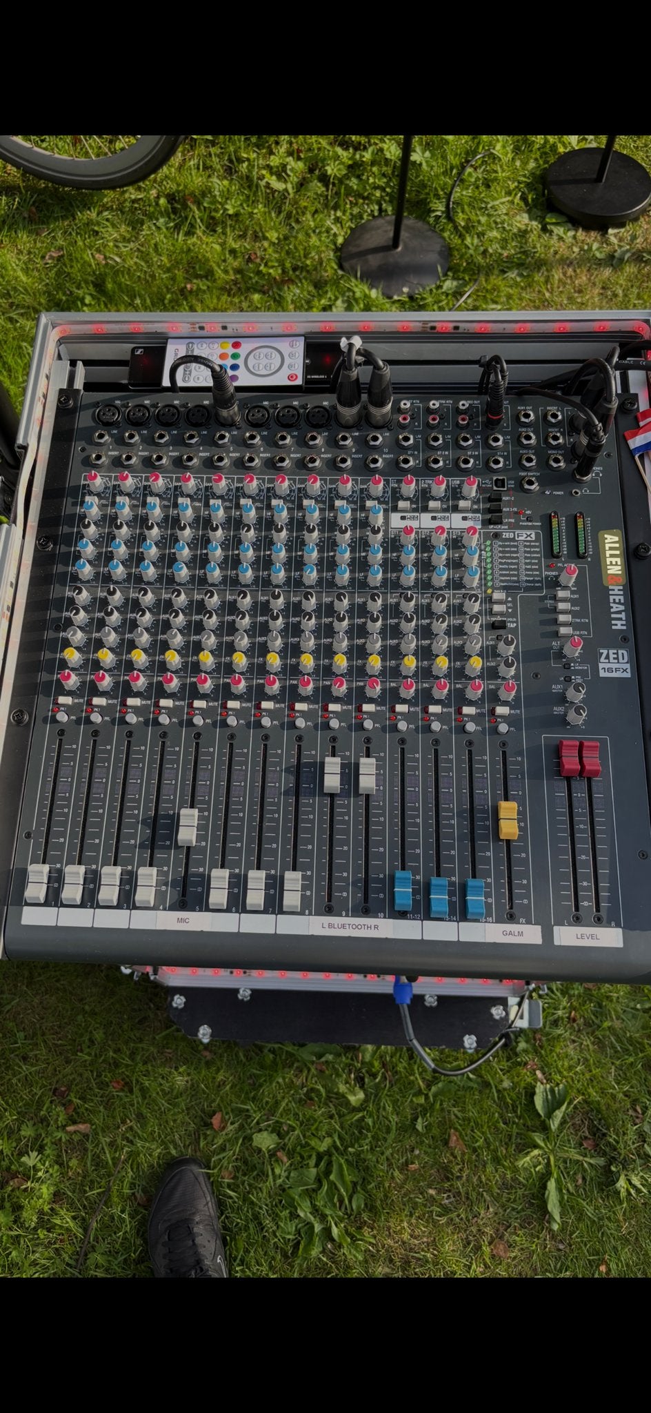 Allen & Heath ZED 16FX Mengpaneel - Topstaat, Ophalen, Zo goed als nieuw, 10 tot 20 kanalen, Microfooningang