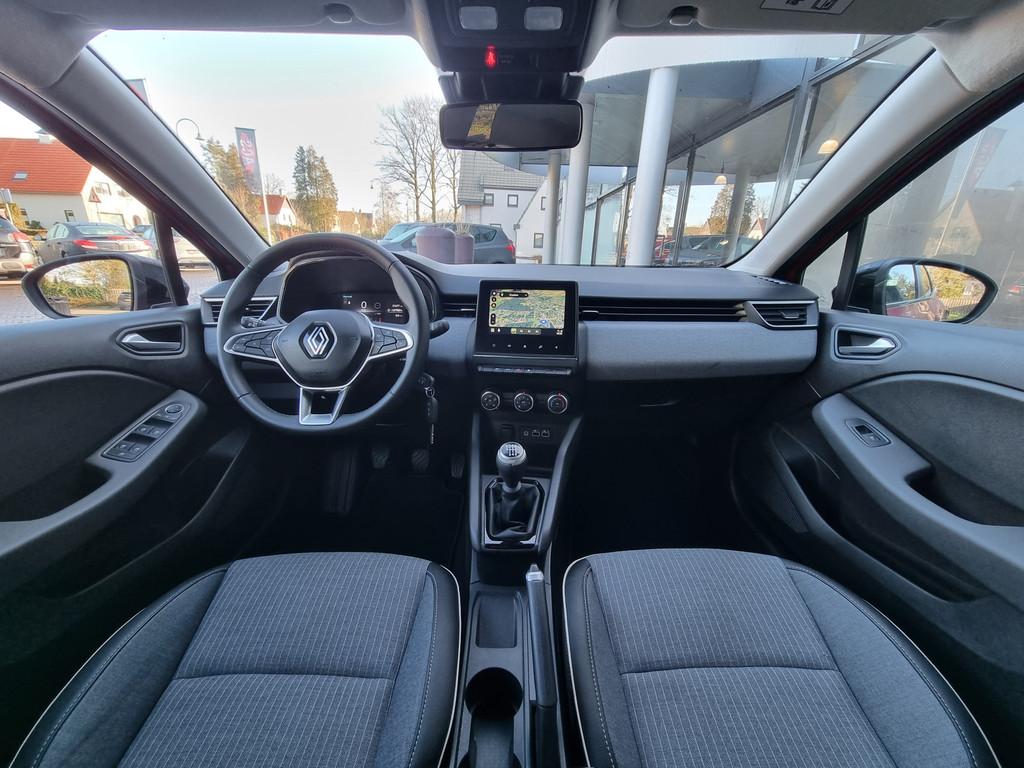Renault Clio 1.0 TCe 90 GPF evolution | Leder | PDC | Carpla, Gebruikt, Leder en Stof, Bedrijf, Handgeschakeld
