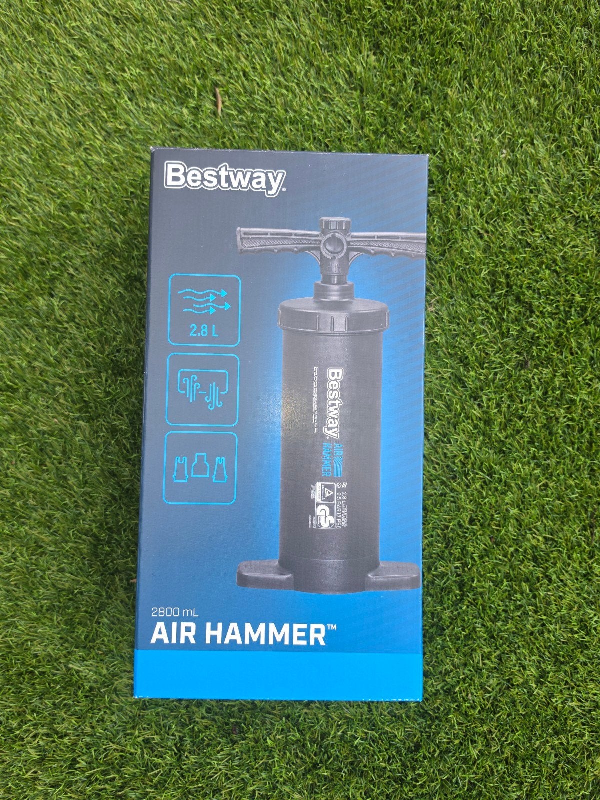 Bestway Air Hammer Handpomp 2.8L - Nieuw in doos, Ophalen, Nieuw