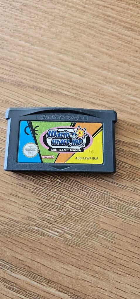Wario ware inc, Spelcomputers en Games, Games | Nintendo Game Boy, 1 speler, Ophalen of Verzenden, Zo goed als nieuw, Vanaf 3 jaar
