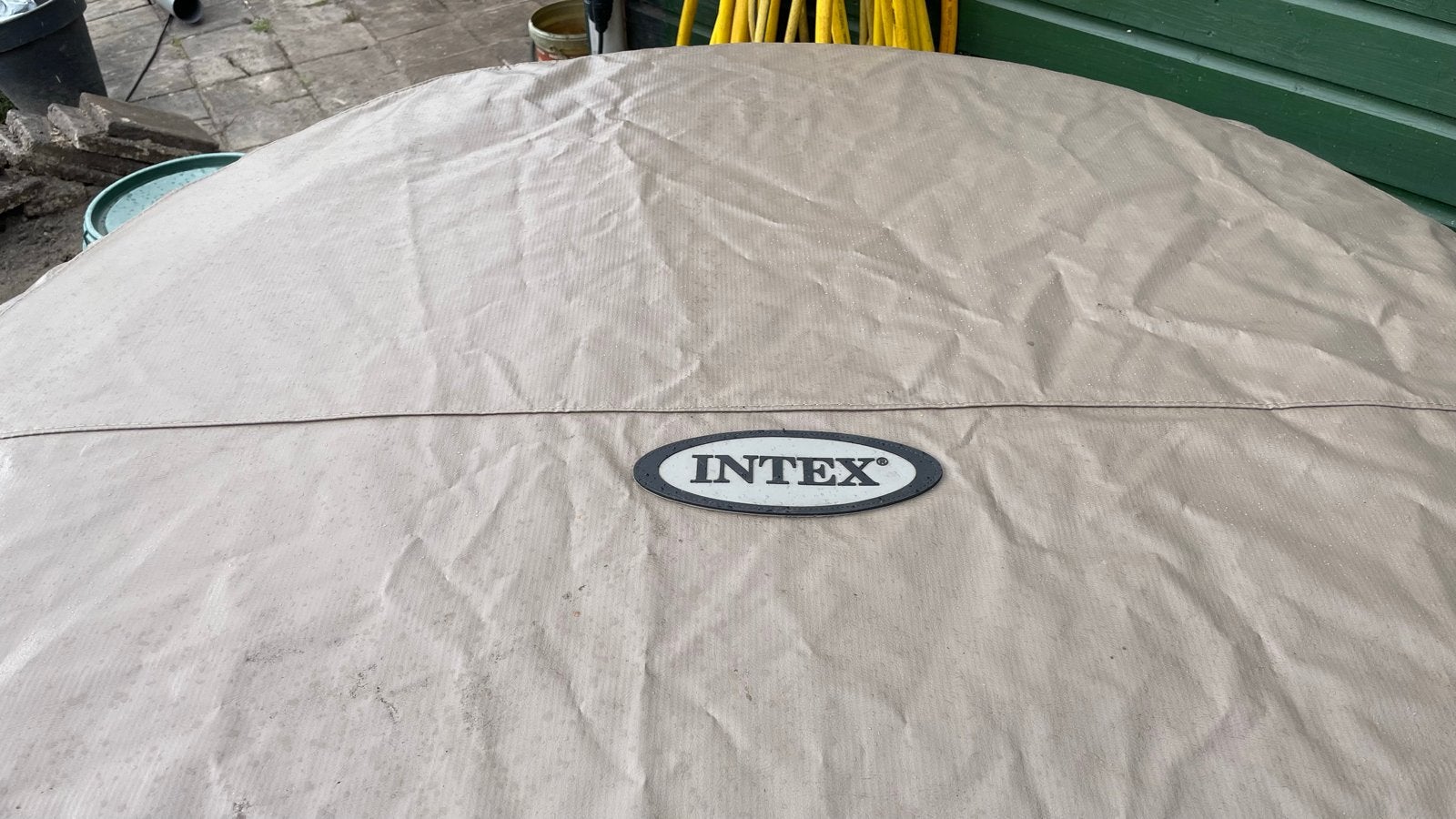 Intex Pure Spa Jacuzzi cover, Ophalen, Gebruikt, Afdekzeil, Opblaasbaar