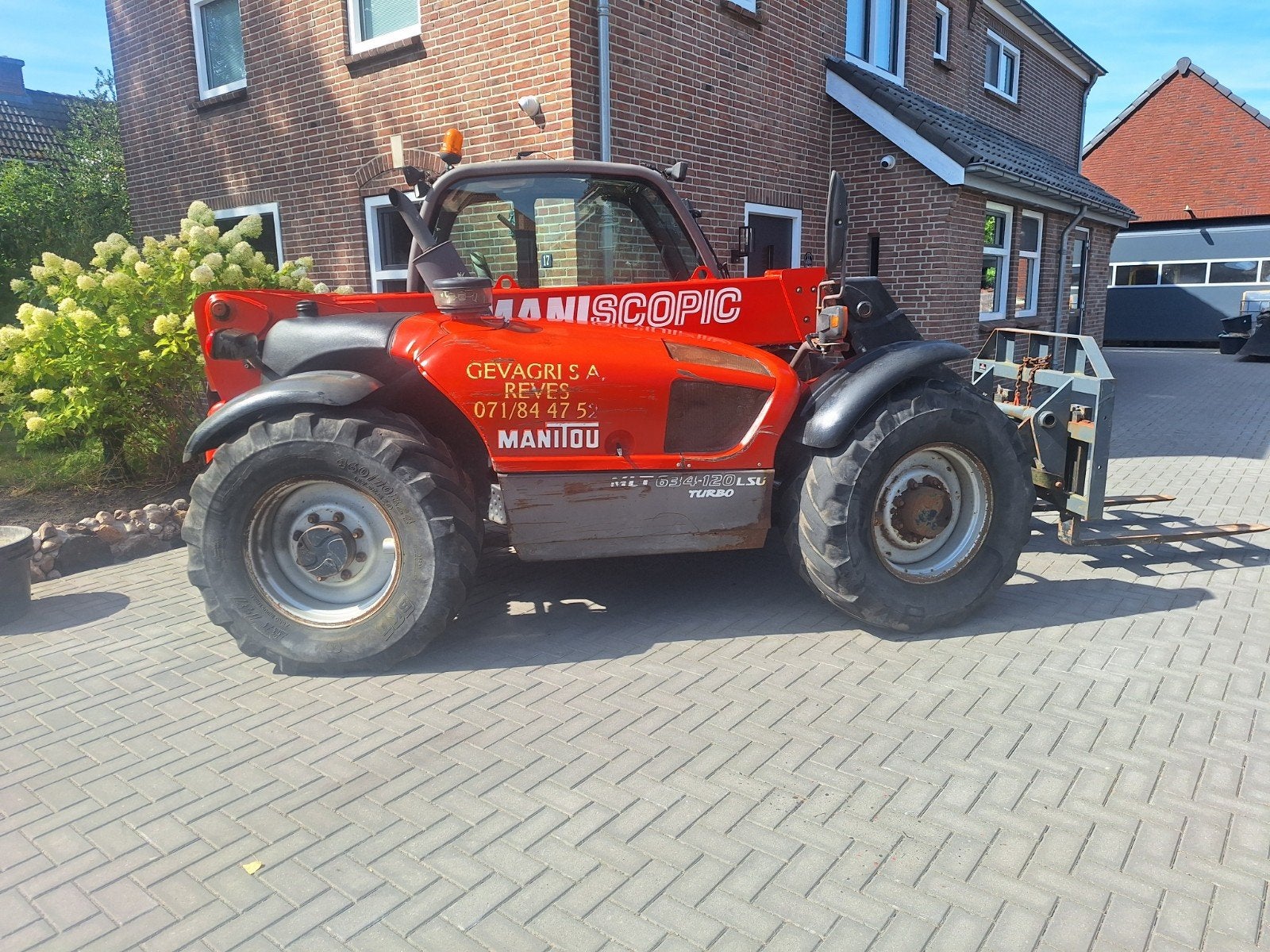 Manitou MLT 634 Verreiker - 2006, Ophalen, Verreiker