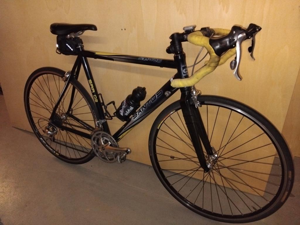 Santos wielrenfiets goede staat, Fietsen en Brommers, Aluminium, Zo goed als nieuw, 57 tot 61 cm, Meer dan 20 versnellingen