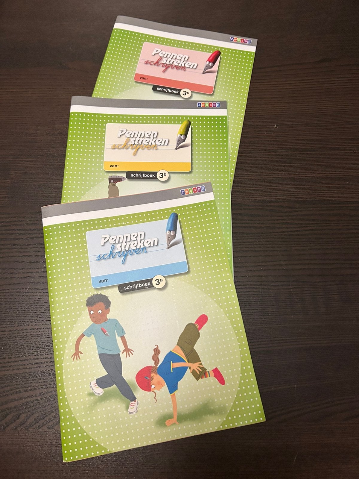Schrijven groep 3 werkboekjes, Ophalen, Nieuw