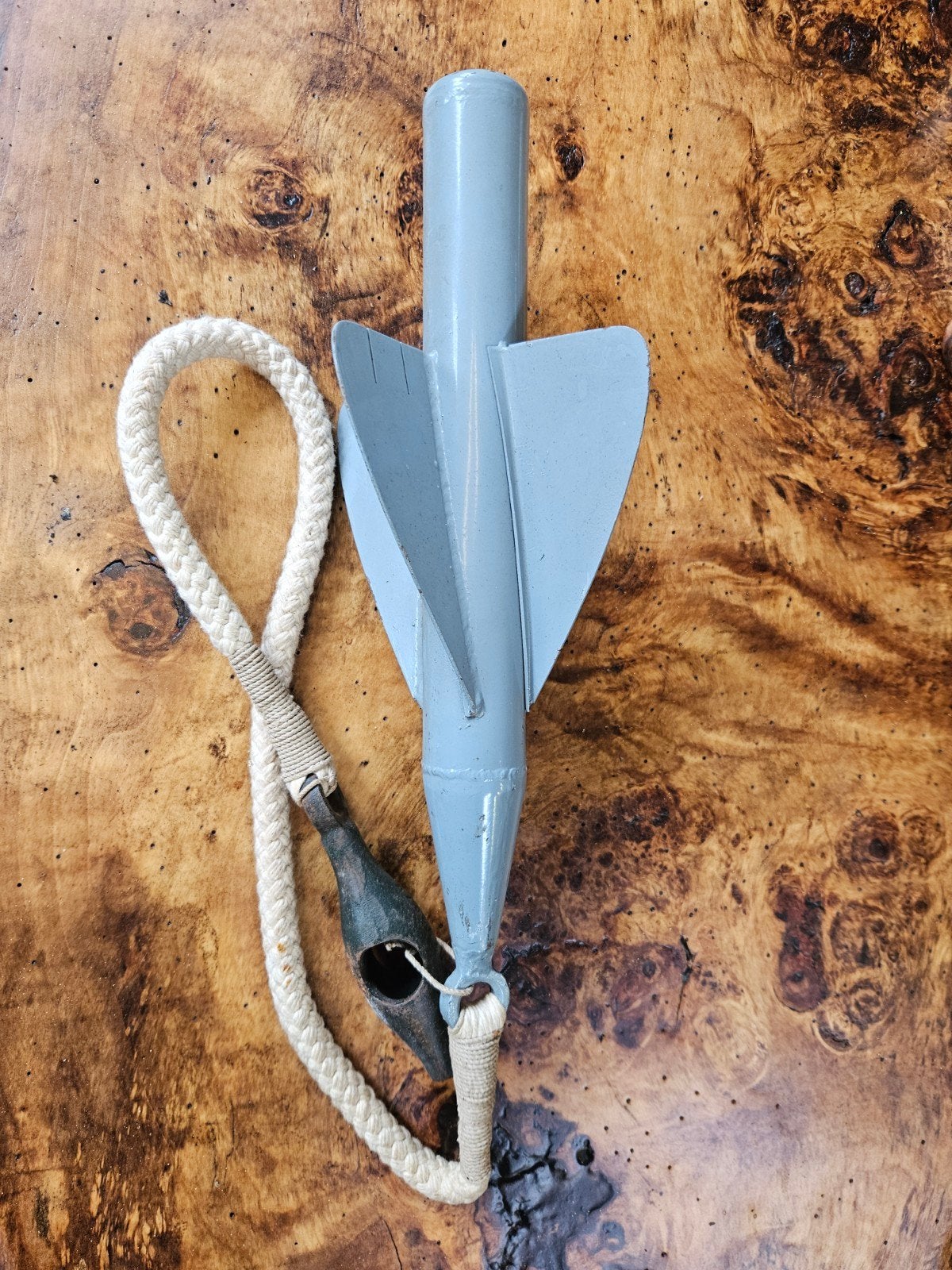 Vintage Loodlijn / Dieplood met Touw - Nautisch Decoratie, Gebruikt, Niet van toepassing, Niet van toepassing, Ophalen of Verzenden