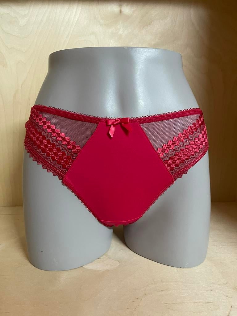 Fantasie string xs model rebecca, Kleding | Dames, Ondergoed en Lingerie, Verzenden, Rood, String