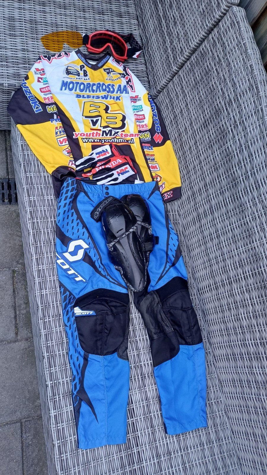 Complete Motorcross Outfit - Maat 32, Ophalen