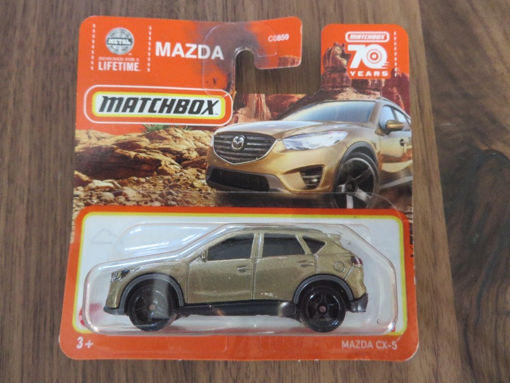 Matchbox Mazda CX-5 GOUD, Ophalen of Verzenden, Nieuw, Auto