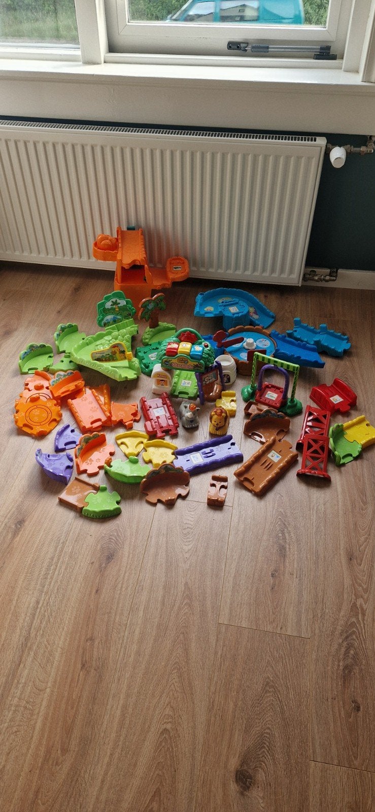 Vtech dierentuin, Ophalen