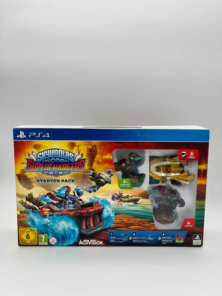 Skylanders Superchargers Ps4 starterset sealed, Avontuur en Actie, W, 2 spelers, Ophalen of Verzenden